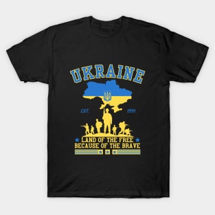 Ukraine-Land of the free T-Shirt